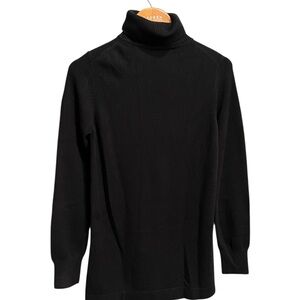 French Connection Men's Classic Black Turtleneck Sweater